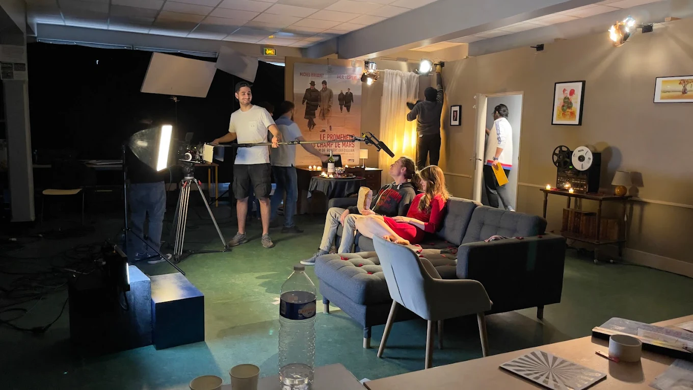 Film making moment